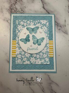 Friendship Card - Hand Crafted By Me